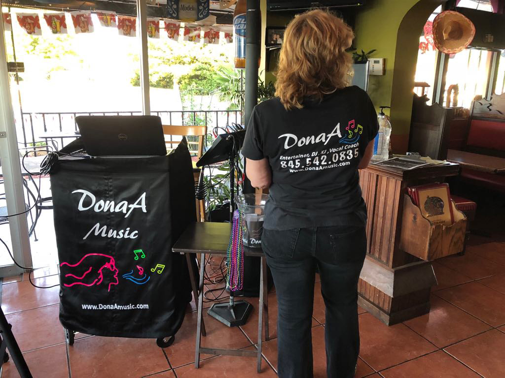 Dona Adler Karaoke at La Salsa Mexican Restaurant in Austell, GA